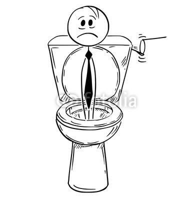 384x400 Cartoon Stick Man Drawing Conceptual Illustration Of Businessman