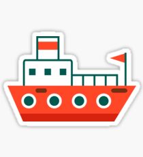 210x230 Cargo Ship Drawing Stickers Redbubble