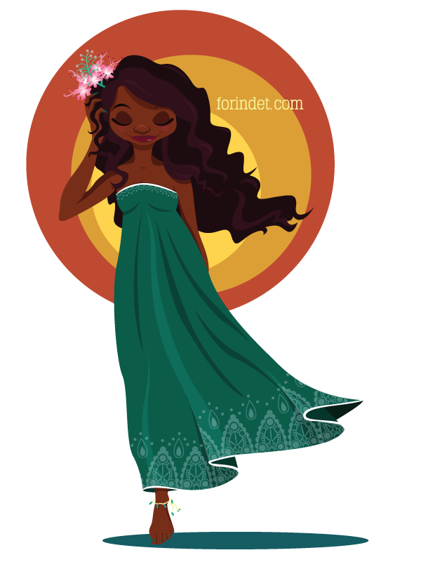 600x801 Caribbean Girl