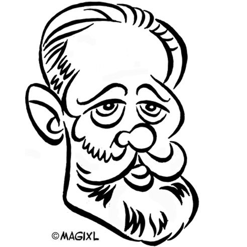 492x492 Pyotr Ilyich Tchaikovsky Music Music, Caricature, Classic