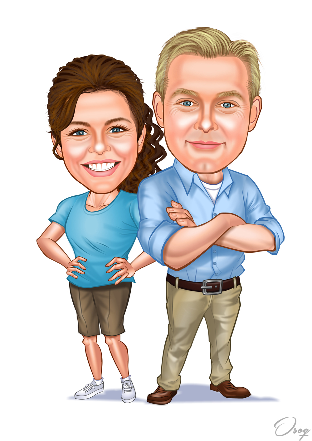 1000x1415 Caricature Drawing