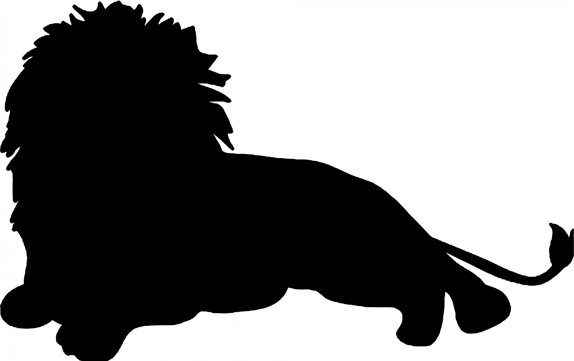 1920x1209 Lion, Roaring, Isolated, Stylized, Outline