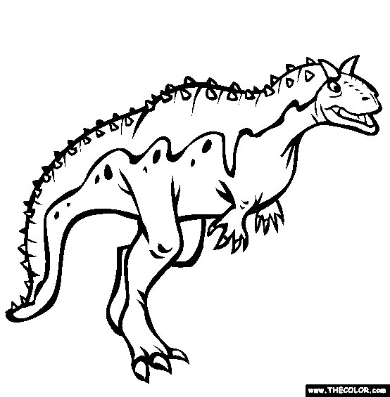 Carnotaurus Drawing