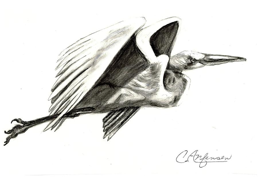 900x642 Flying Your Way Drawing