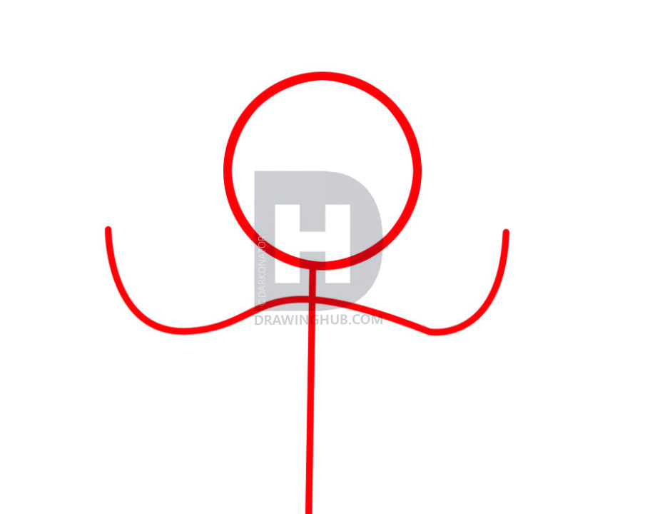 904x720 How To Draw Poltergeist, Poltergeist, Step