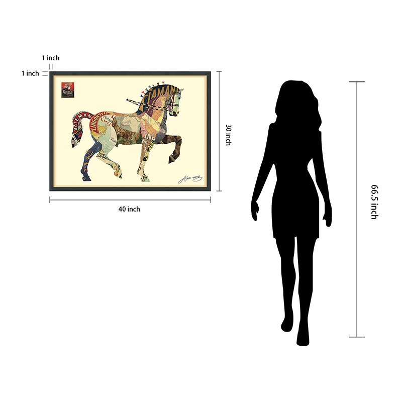 800x800 Latitude Run 'carousel Horse' Graphic Art Print Wayfair