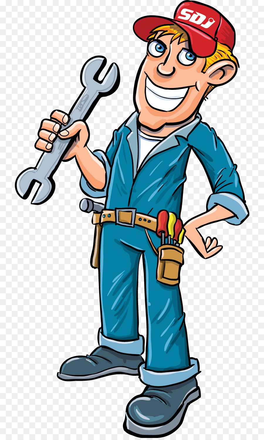 900x1500 Drawing, Carpenter, Cartoon, Transparent Png Image Clipart Free