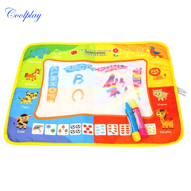 640x640 Water Doodle Mat Magic Pens Educational Toys Drawing Carpet