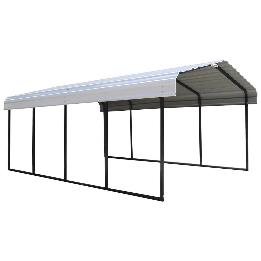 1000x1000 Arrow Ft X Ft X Ft White Roof Steel Carport