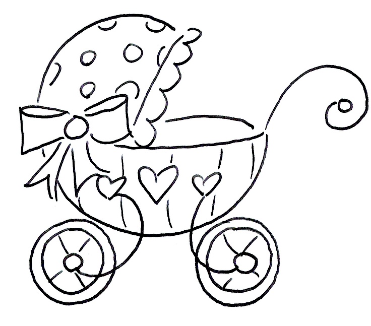 736x647 Baby Carriage Clipart Free Download Clip Art