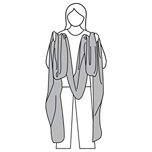 300x300 Infantino Together Pull On Knit Baby Wrap Carrier Baby