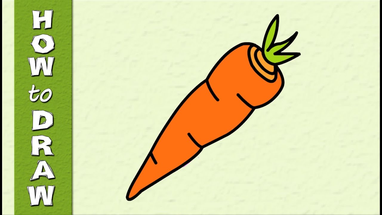 1280x720 How To Draw Carrot