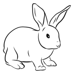 256x256 Huge Collection Of 'rabbit Eating Carrot Drawing' Download More