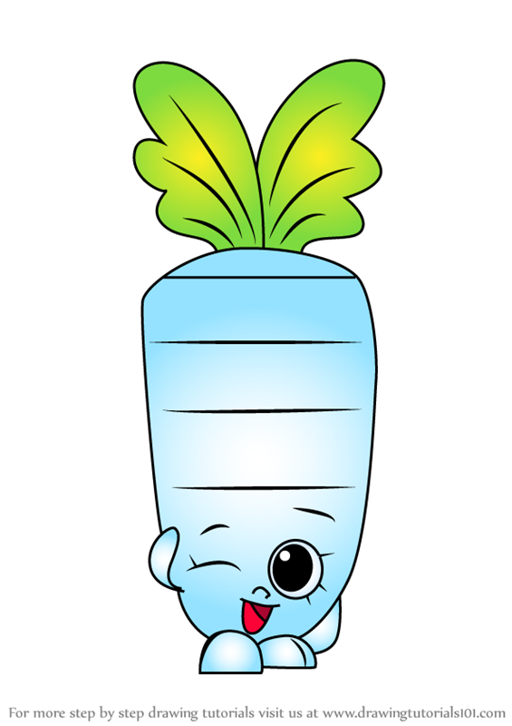 565x800 Learn How To Draw Wild Carrot From Shopkins