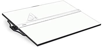 355x163 Liquidraw T Square Drawing Board With Carry Handle, Clips