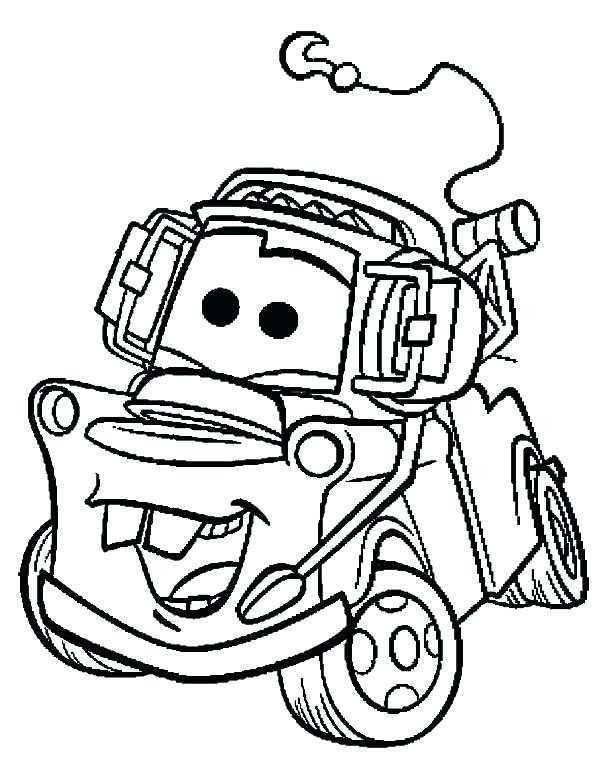 600x783 lightning mcqueen and mater coloring pages to print inspirational