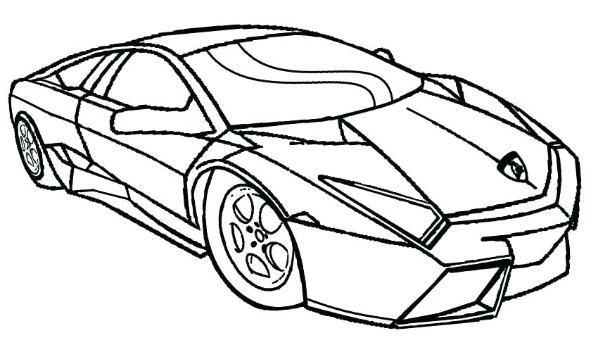 850x517 Race Car Coloring