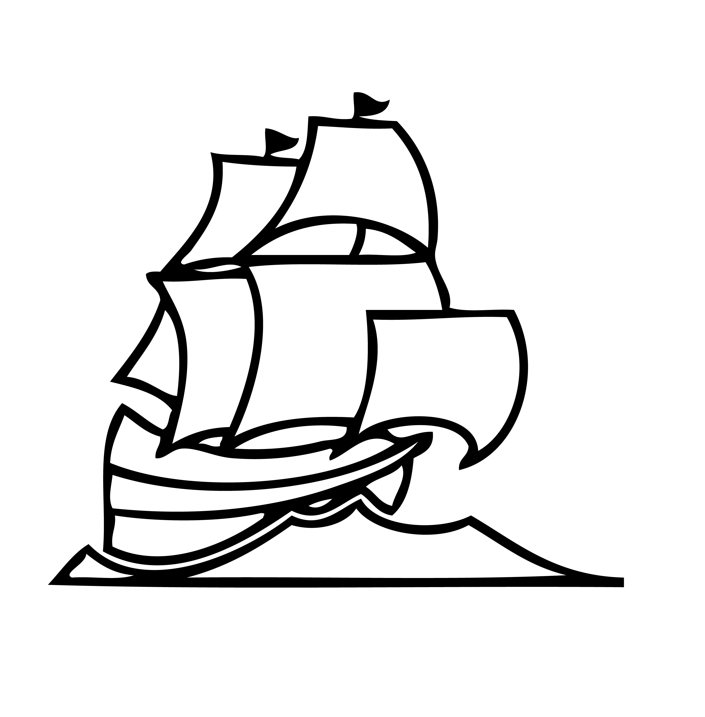 2925x2975 Caravel Drawing Cartoon Transparent Png Clipart Free Download