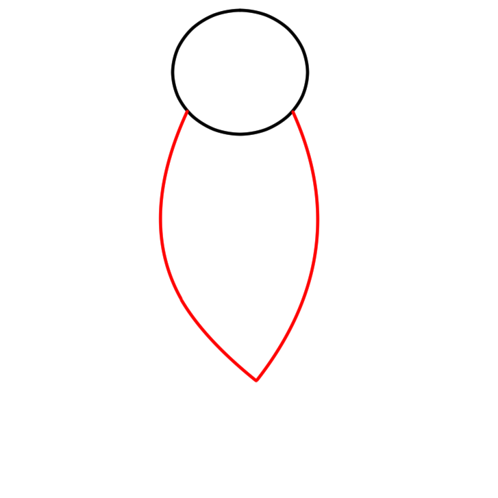 727x727 How To Draw A Cartoon Parrot