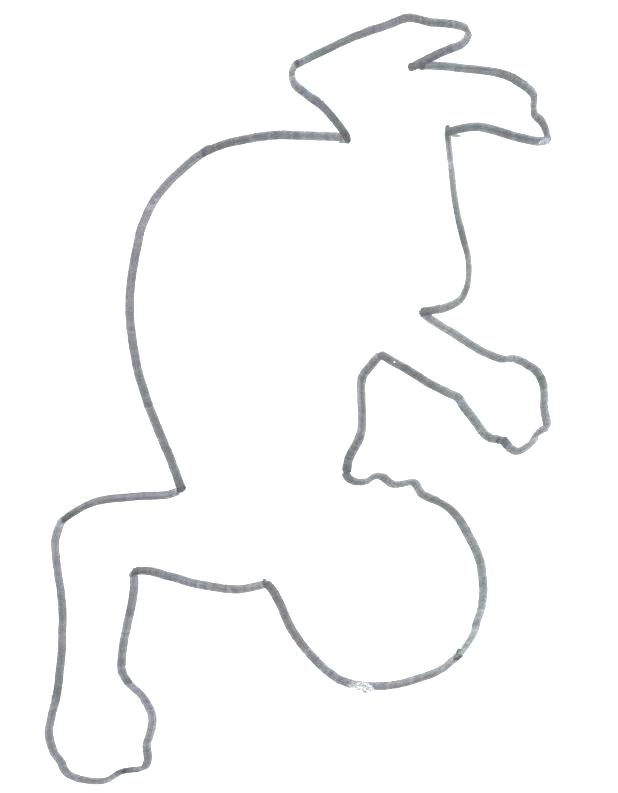 618x793 Outline Body Body Outline Coloring