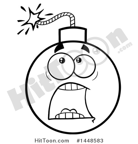 450x470 Bomb Clipart