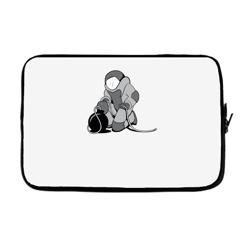 800x800 Custom Cartoon Bomb Squad Laptop Sleeve