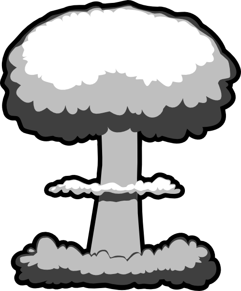 498x599 Drawing Explosions Atomic Bomb Huge Freebie! Download