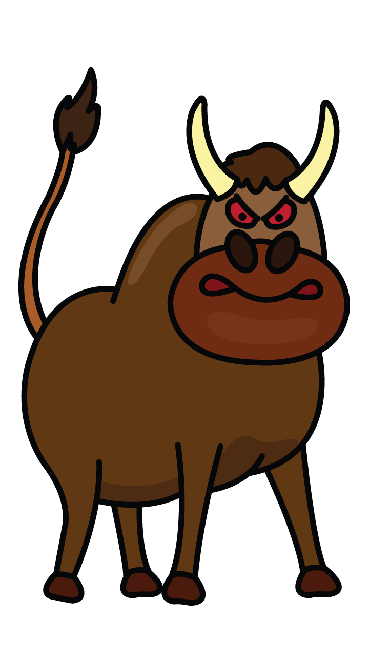 720x1280 Collection Of Free Bull Drawing Cartoon Download On Ui Ex