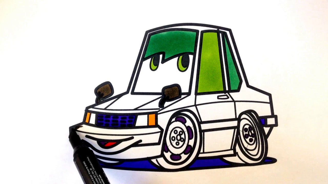 1280x720 how to draw a car nissan skyline turbo