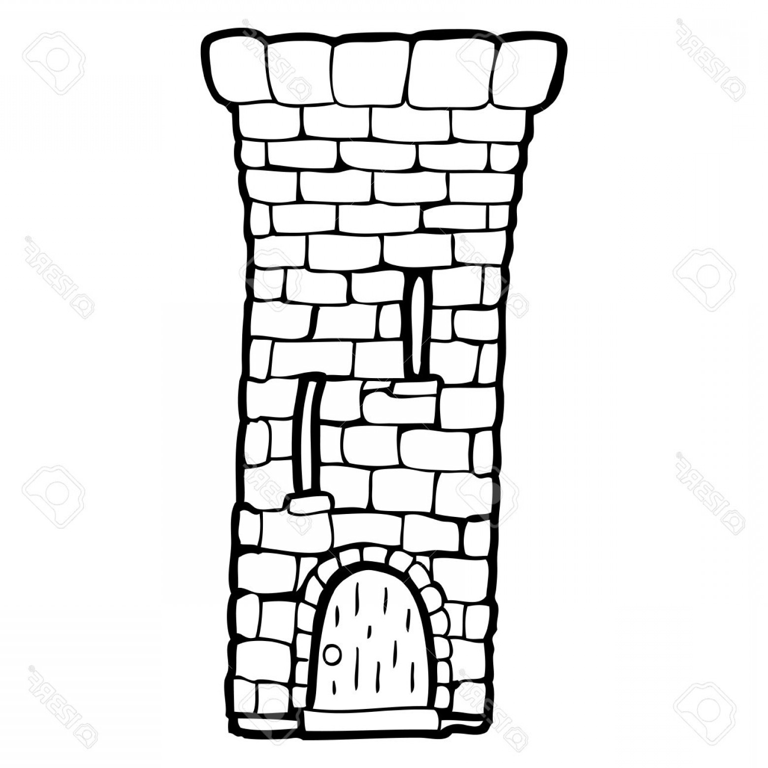 1560x1560 Photostock Vector Freehand Drawn Black And White Cartoon Old