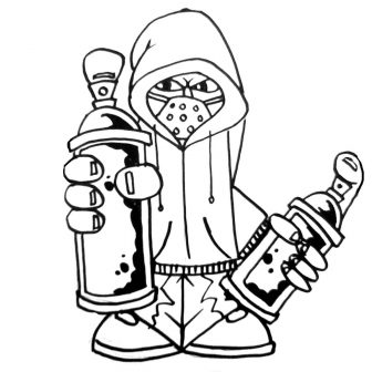 336x336 Drawing Of A Cartoon Character Characters Body For Animation Easy