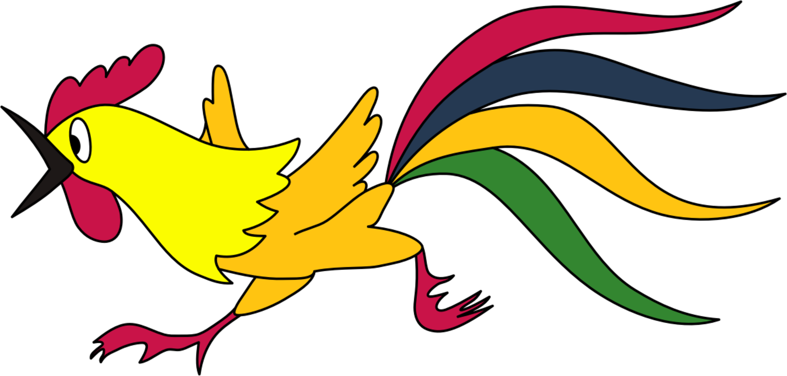 1571x750 Drawing Chicken Animal