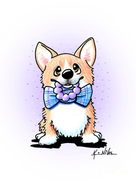 450x600 corgi drawings pixels
