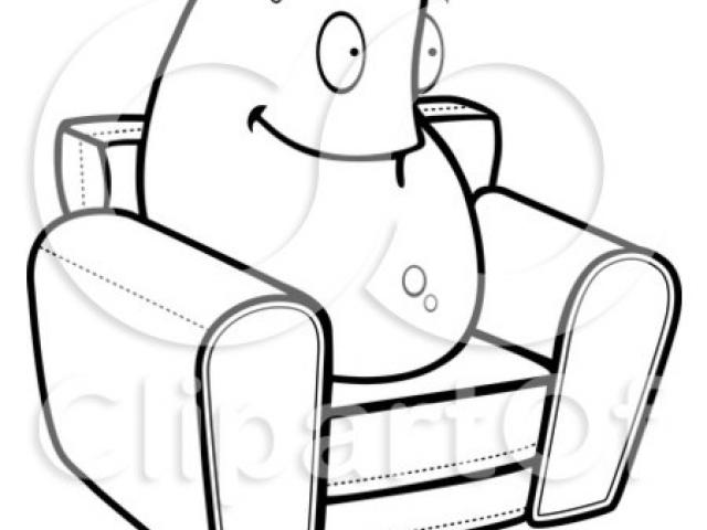 640x480 Couch Clipart Simple Cartoon