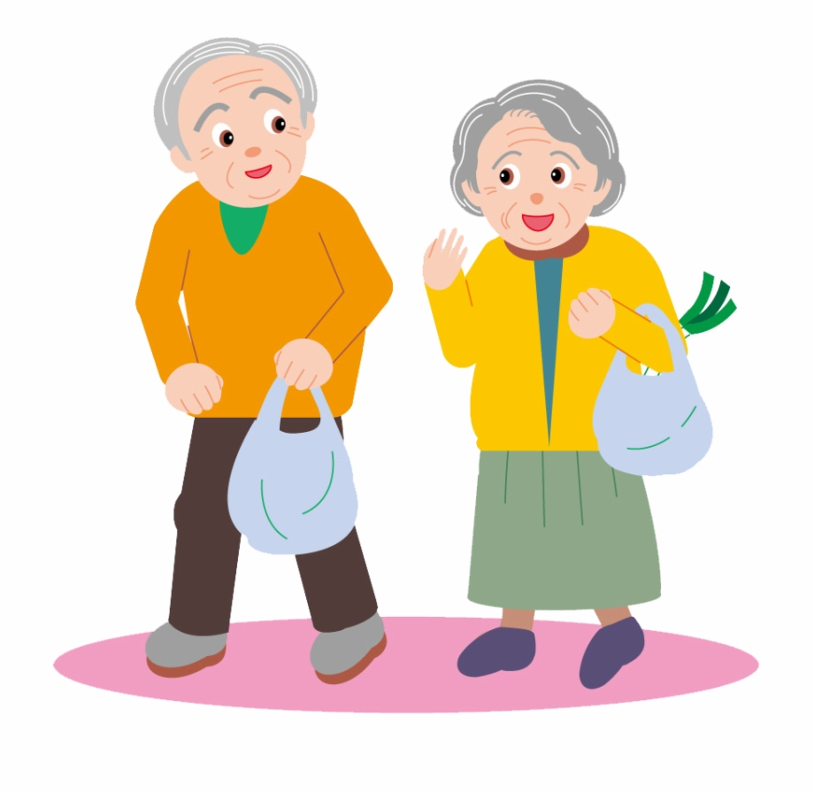 920x896 Free Download Couple Old Age Drawing Cartoon Clip Art