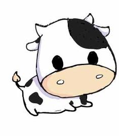 Cartoon Cow Drawing