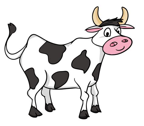 474x417 Cartoon Cow Drawing Clip Art Free Clip Art Download