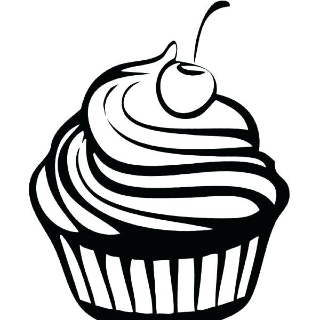 1024x1024 Cupcake Pictures Cartoon Free Birthday Clipart House Clipart