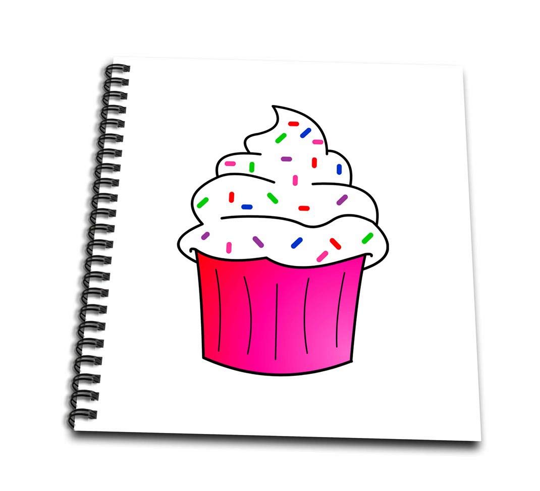 1070x973 yummy pink cupcake cartoon white frosting