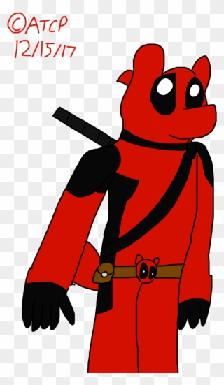 320x551 Deadpool Clipart Simple Cartoon