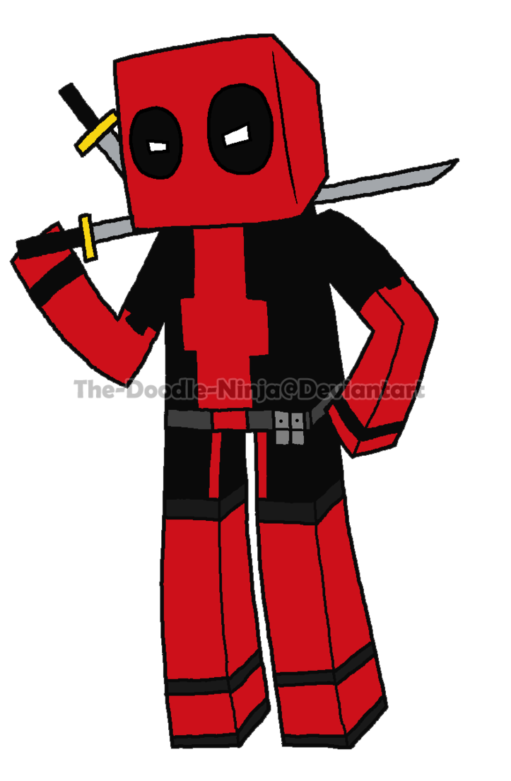 723x1105 Weapon Drawing Deadpool, Picture