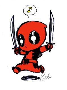 236x315 Chibi Deadpool Clipart