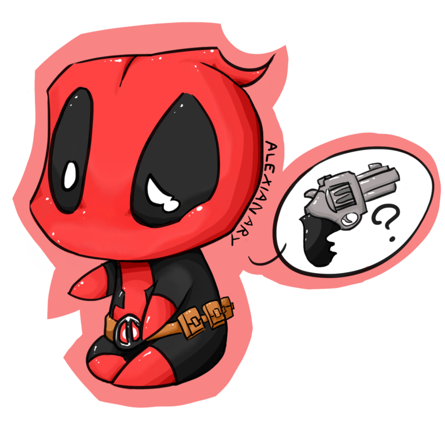 908x880 Collection Of Free Drawing Deadpool Cartoon Download On Ui Ex
