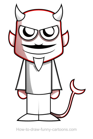 301x448 Devil Drawing