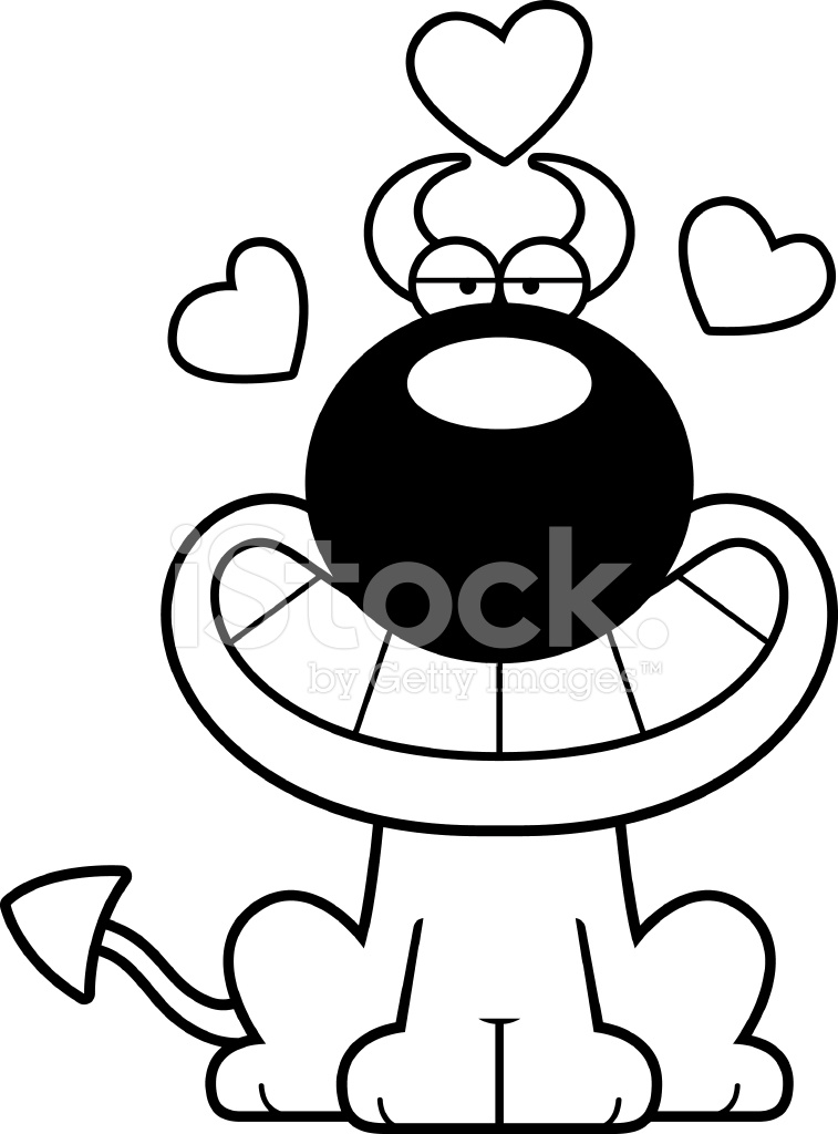 757x1024 Cartoon Devil Love Stock Vector