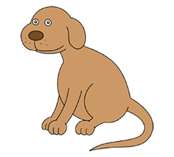 250x226 Drawing Cartoon Dogs Step