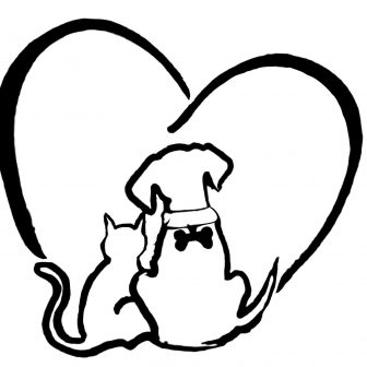 336x336 Cartoon Dog And Cat Drawing Love Line Drawings Pictures Fighting