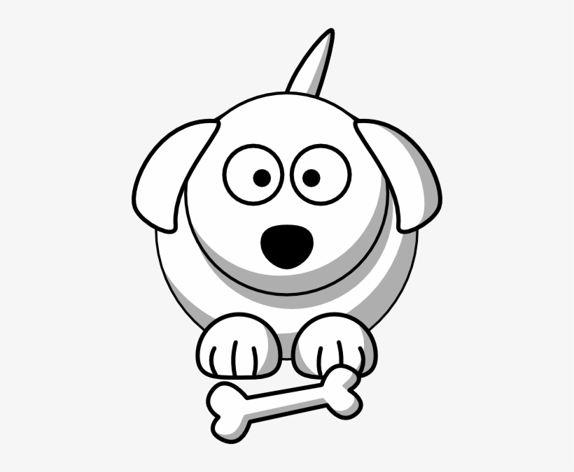 820x675 Cartoon Dog Outline Clip Art