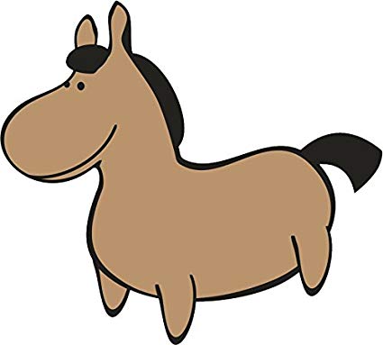 425x383 Simple Farm Animal Doodle Sketch Drawing Cartoon Vinyl