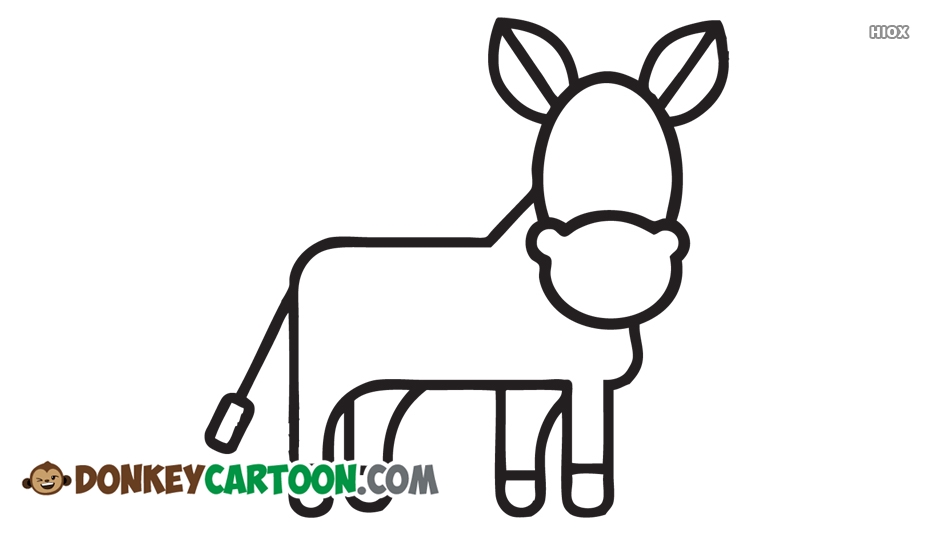 934x534 Donkey Cartoon Drawing